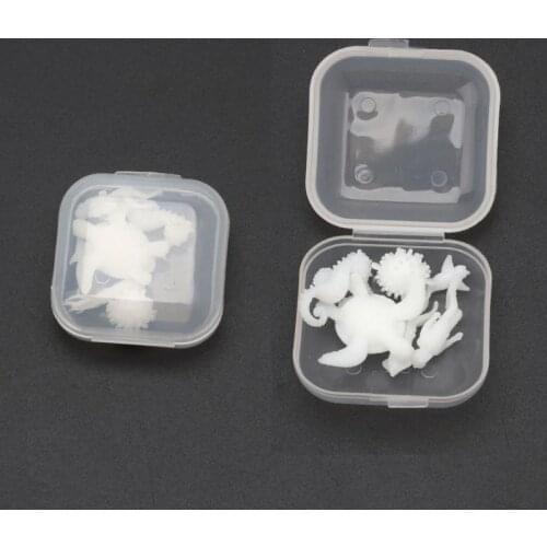 6Pcs Silicone Mini Marine Organism Modeling Turtle Squid Resin Mold Fillers Beach Theme Jewelry Fillings Jewelry Making