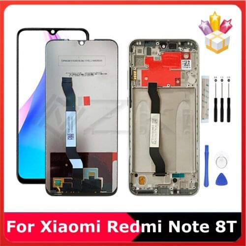 6.3" For Xiaomi Redmi Note 8T LCD Display Global M1908C3XG Digitizer Assembly Replacement Touch Screen With frame Repair Parts