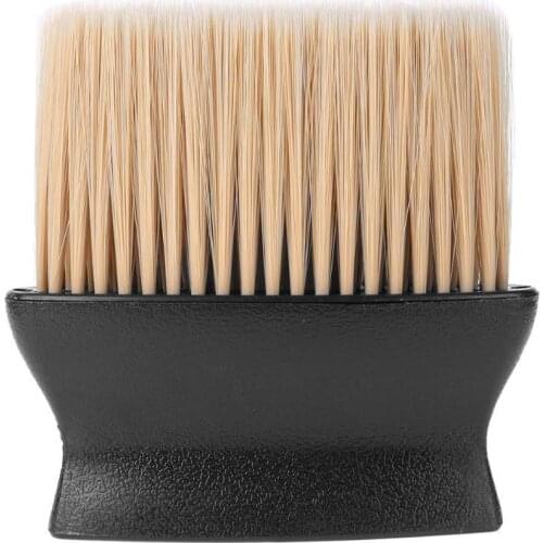 1pc Plastic Hair Cleaning Brush 3D Soft Fibre Hair Neck Face Duster Brush Hairdressing Barbershop Hair Cutting Salon Tools
