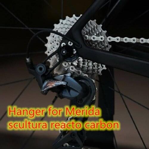 1pc Bicycle Derailleur hanger For Merida road Reacto CF3 Merida scultura carbon frame bike mech dropout Gear Tail Hook extender