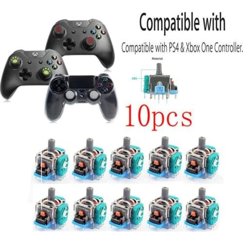 10x Replacement Controller Joystick Axis Analog Sensor Module For PS4 For Microsoft For Xbox One 100% Brand New High Quality