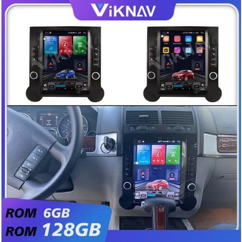 Car radio for volkswagen touareg 2003-2011 android gps navi tape recorder video player autoradio stereo receiver vertical screen
