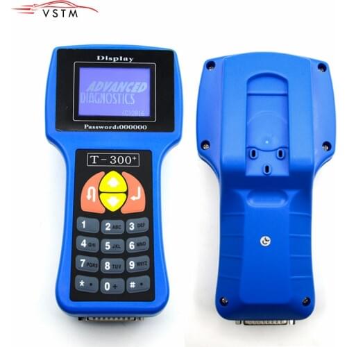 Car Key Programmer T300 main unit V17.8 T 300 Auto Transponder Key Decoder T-CODE T-300 diagnostic blue/black color T300