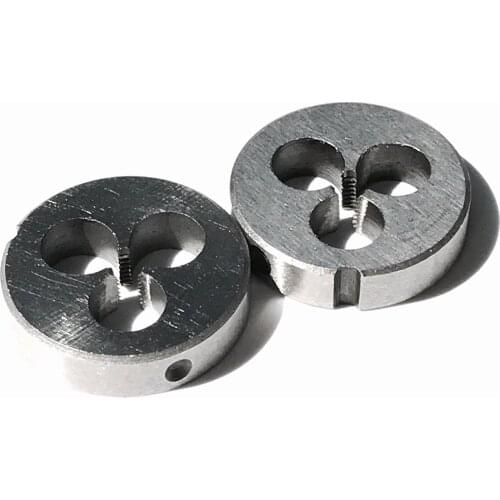 Free shipping of 2PCS Metric round Die M3.5*0.6MM OD 20MM Dies Threading Tools Lathe Model Engineer Thread Maker 3.5 mm x 0.6mm