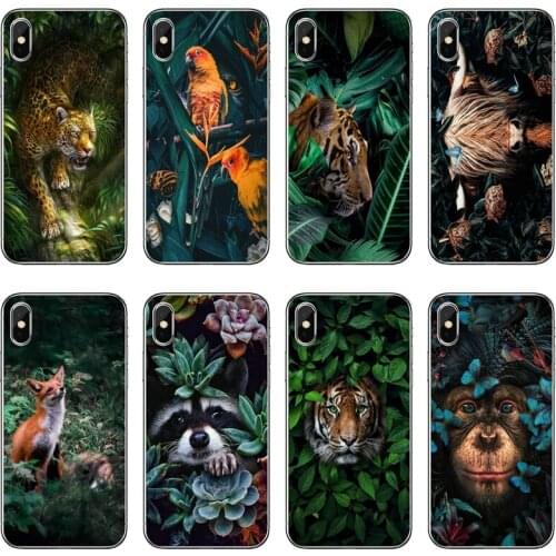 Wild Forest Animal Accessories Phone Case For Xiaomi Mi 11 Note 10 10T 9 9T 8 Pro A2 Lite A3 A1 Poco F1 F2 M3 X3 NFC