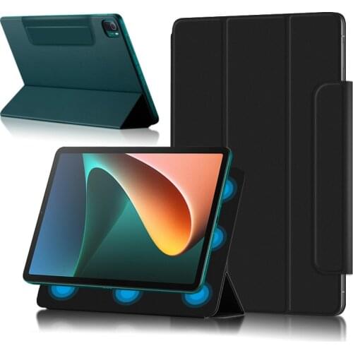 Magnetic Adsorption Buckles Cover for Xiaomi Mi Pad 5 / MiPad 5 Pro 11 inch 2021 Case Ultra thin Smart Shell Funda + Pen Holder