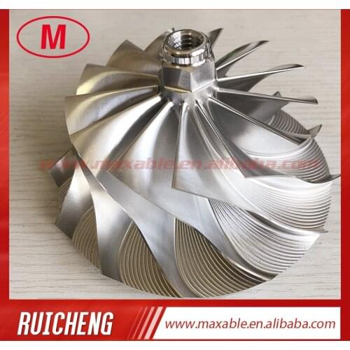 GT55 102.00/133.37mm 13+0 blades turbo milling/aluminum 2618/billet compressor wheel
