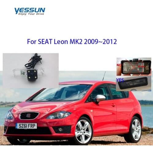Yessun CCD Rear View Camera For SEAT Leon MK2 2009~2012 night view parking camera/CCD license plate camera