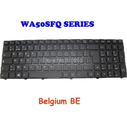 BE DM Keyboard For CLEVO WA50SFQ MP-13M16B0-430 6-80-WA500-240-1 002-13M18LHA01 MP-13M16DK-430 6-80-WA500-030-1 MP-13M16EE-430