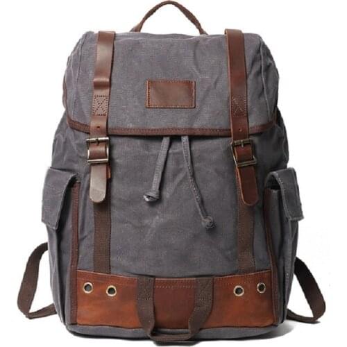 M426 New European Outdoor Backpack Leisure Fashion Trend College Students Schoolbag Computer Bag Men Backpacks Mountaineering