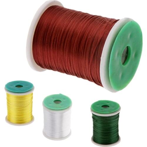 Assorted Colors 210D High Strength Fly Fishing Thread Fly Tying Materials 250 m/273 yds Lineas de pesca les lignes de peche