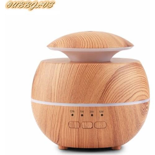 120ml Portable Cool Mist Humidifier Essential Oil Diffuser LED Button Aroma Ultrasonic Humidifier Oil Diffuser Air Purifier