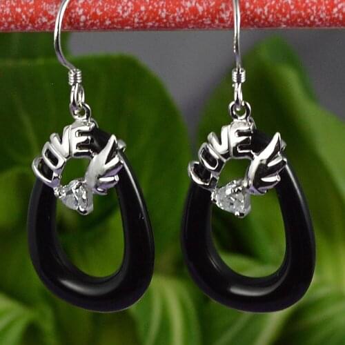 Guarantee Plain 925 Sterling Silver Heart earrings , 5 g, EA3335