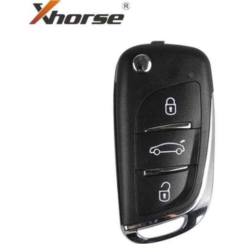 Xhorse VVDI2 XKDS00EN For Volkswagen DS Type Remote Key 3 Buttons 5pcs/lot