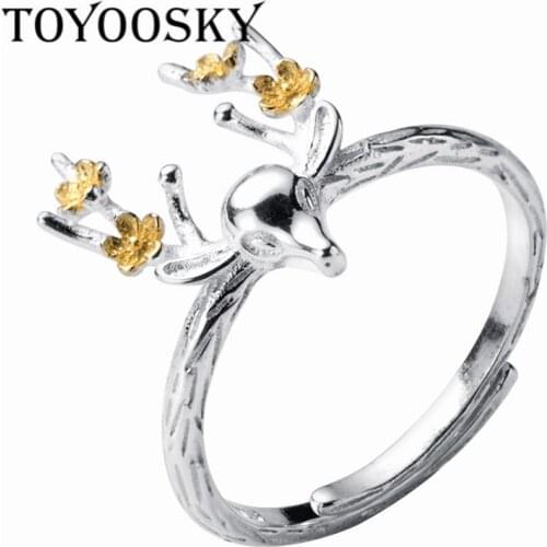 TOYOOSKY Women's Gold Rings