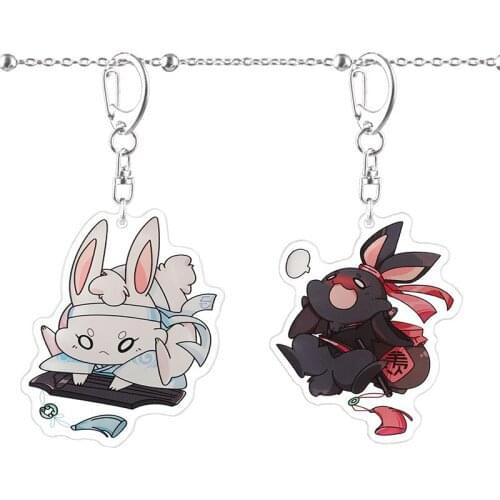 Yaoi The Untamed Arcylic KeyChain Anime Wei Wuxian Mo Dao Zu Shi Props The Grandmaster of Demonic Cultivation Gift for Girl Kid