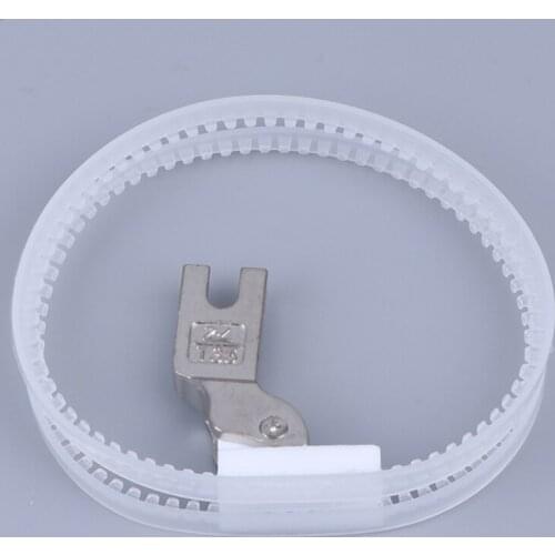 1 Pc Sewing Machine Presser Foot Double Roller Presser Foot Roller Ring Plastic Presser Foot