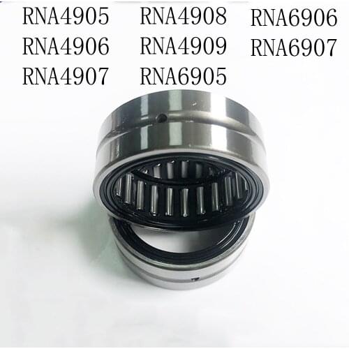 1PC RNA4905 RNA4906 RNA4907 RNA4908 RNA4909 RNA6905 RNA6906 RNA69072RS Solid Collar Needle Roller Bearings Without Inner Ring