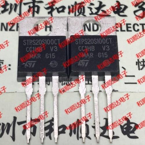 10pcs/lot STPS20S100CT New Spot TO-220 100V 30A