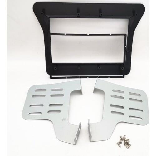 2 Din Car Stereo Panel Frame Dash Trim Kit For Nissan NV400 Opel Movano Renault Master III 173*98/178*102mm