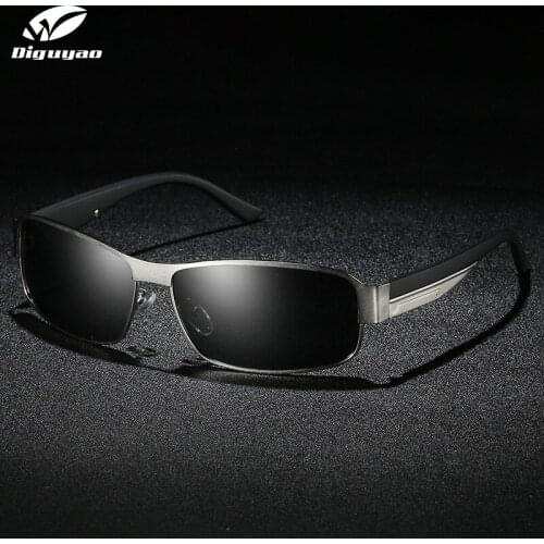 2020 Fashion Luxury Brand retro women Metal Rectangle glasses oculos de sol masculino Polarized sport Sunglasses men Zonnebril