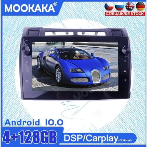 Android10 Touch Screen For Toyota Yaris 2005-2012 Car GPS IPS Car Multimedia Tesla Player Head Unit Audio Radio Navigtion