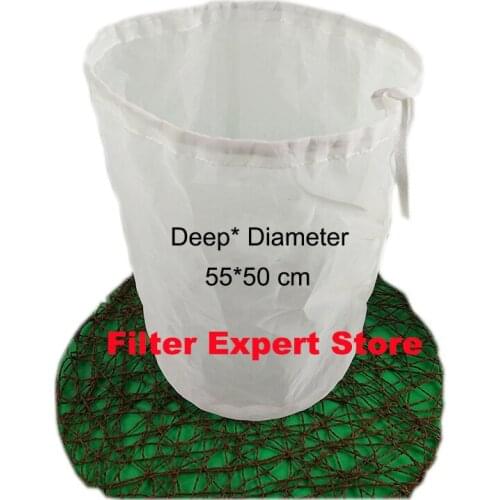 Large 55*50cm (22" x 20") Drawstring Brew in a Bag Straining for Homebrew Beer Wine Whisky Moonshine Brew Free Shipping
