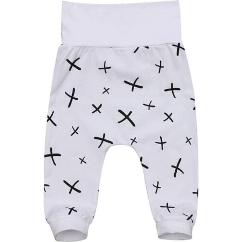 Newborn Kids Baby Boys Girls Trousers Cartoon Cute lovely Long Harem Pants Cotton Leggings Bottoms
