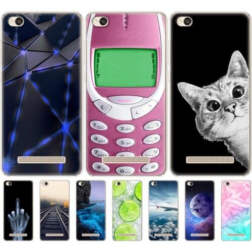Case for Redmi 4A Hongmi 4a 5.0 inch protective coque Fashion TPU Phone Case For xiaomi Redmi 4A Soft silicon Painting