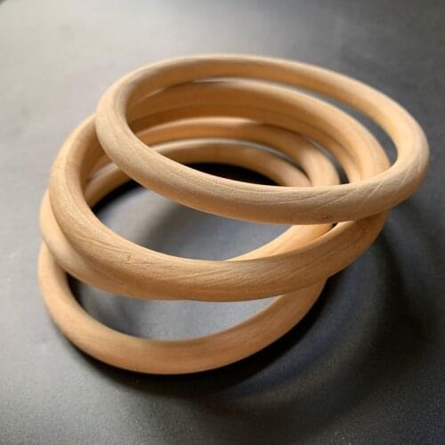 Wooden Hoop Dreamcatcher Ring Circle Hoop Home Party Wall Hanging Decor Dream Catcher Accessories