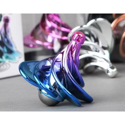 Spinning Top Toy Gyro Fingertip Spinner Children Stress Relief Wind Blowing Gift for Children Early Learning Supplies