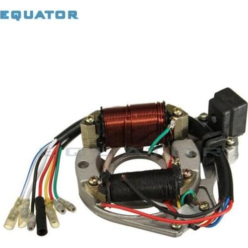 Motorcycle Engine Magneto Coil Stator Kit for 50cc 70cc 90cc 110cc 125cc ATV DIRT BIKE GO KART Electric Start engine parts