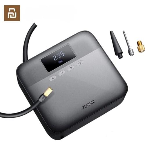 Air Compressor 12V 70 MAI Protable Electric Car Air Pump Mini Compressor Tire Inflator Auto Tyre Pumb From Mijia Youpin