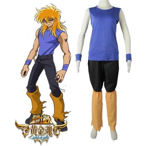 Cygnus Hyoga Cosplay Saint Seiya:Soul of Gold Bronze Saints Cygnus Hyoga Cosplay Costume Custom Made Any Size