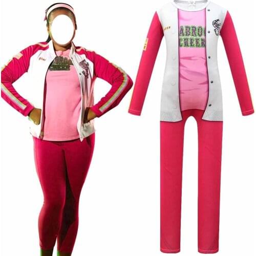 Girls Zombie High School 2 Cosplay Costume Skinny One-piece Children Halloween Costume Kids Academia Cosplay School Clothing