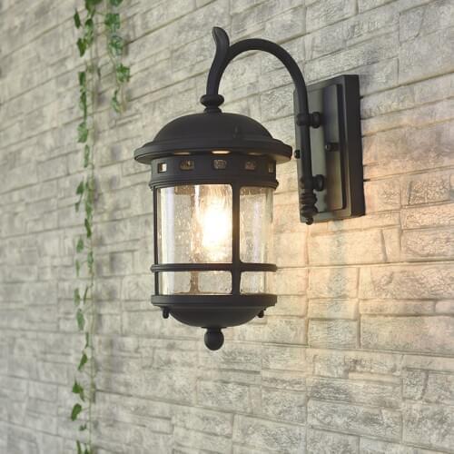 Outdoor Vintage Wall Lamp walkway wall sconce E27 Waterproof Courtyard Lamps Outdoor Corridor Balcony Villa Light Terrace Lamp