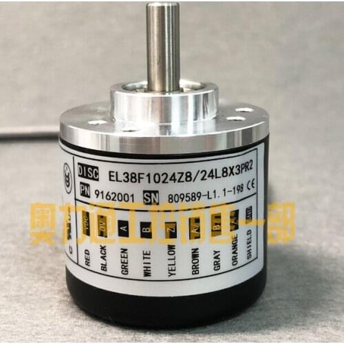 New Spot EL38F1024Z8/24L8X3PR2 Rotary Encoder Hollow 8mm EL38f1024ZB 24l8x3pr2