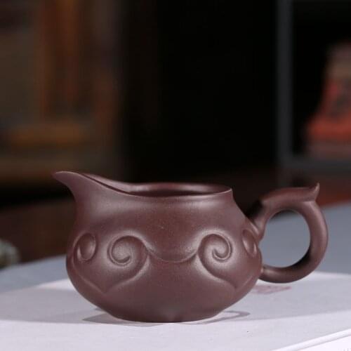 Wholesale fair mug purple clay ruyi yixing all hand fair mug of tea, one hand supply of goods on a commission basis