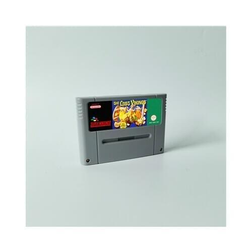 The Lost Vikings - Action Game Card EUR Version English Language