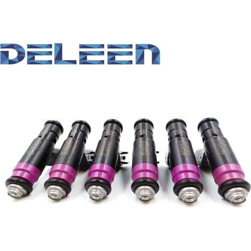 Deleen 6x High impedance Fuel Injector 04591657AA / FJ456 For Chrysler Car Accessories
