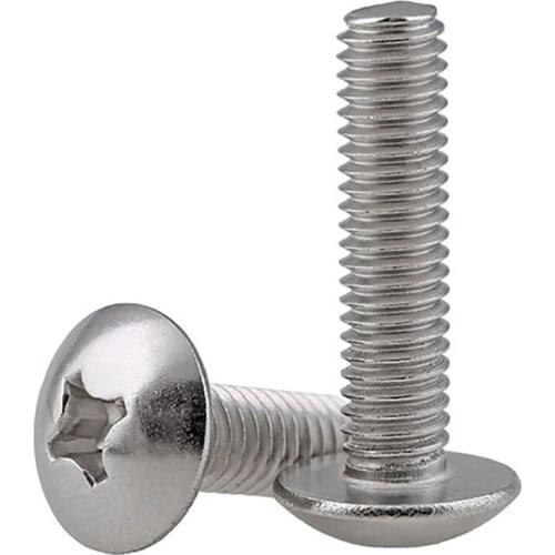 Phillips Truss Head Screw A2 Stainless Steel Screws M2 M2.5 M3