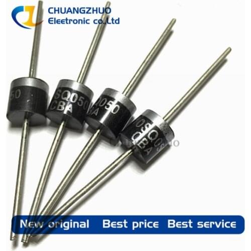 Free Shipping 500PCS 10SQ050 Package:R-6,SCHOTTKY BARRIER RECTIFIERS