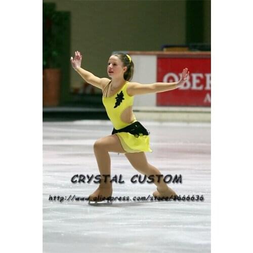 Custom Adult Figure Skating Dresses For Women Graceful New Brand Ice Skating Competition Dresses DR3946