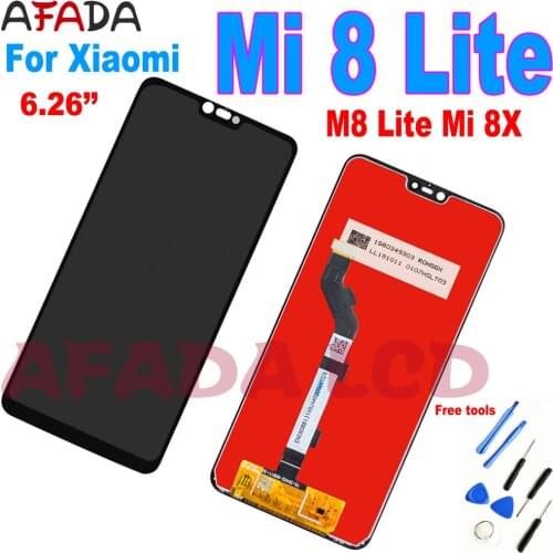 6.26’’ LCD For Xiaomi Mi 8 Lite Display Touch Screen Digitizer Assembly For Xiaomi Mi8 M8 Lite Mi 8X LCD Replacement