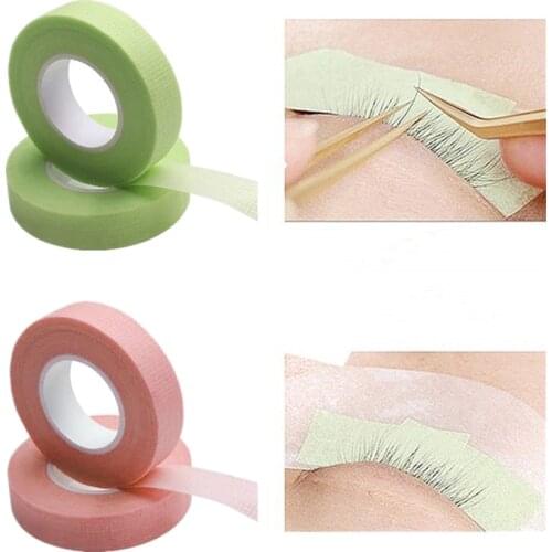 5pcs Color Eyelash Extension Tape Breathable Anti-allergy Easy to Tear Micropore Patch Professional Lashes Stickers Makeup Tools