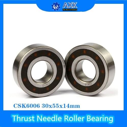CSK6006 30*55*14mm ( 1 PC) One Way Bearing Clutches Without Keyway CKK6006 CSK6006 FreeWheel Clutch Bearings CSK106