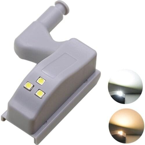 LED Under Cabinet Light Universal Wardrobe Light Sensor Led Inner Hinge Lamp for Cupboard Closet Kitchen Bathroom Lighting