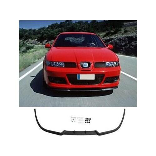 Leon mk1 cupra ön lip tüm araçlara uygulanabilir. (3 parça) tampon difüzör dudak spoiler gövde evrensel modifiye tuning