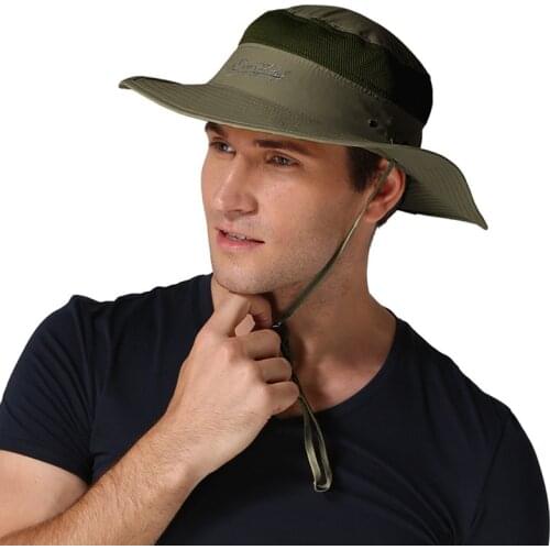 Summer UV Protect Hat Sun Protection Fisherman Hat Basin Cap Large Brim Hat