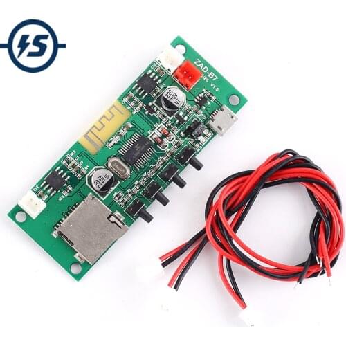 Bluetooth MP3 Decoder Amplifier Module DC 3.7V 5V 5W Stereo Wireless Lossless Music Player